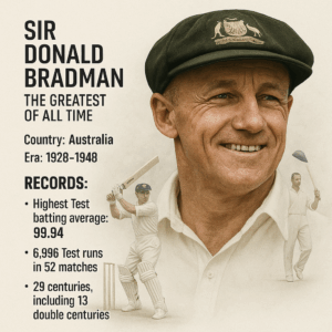 Sir-Donald-Bradman-1st-Rank-Cricketer-in-the-world