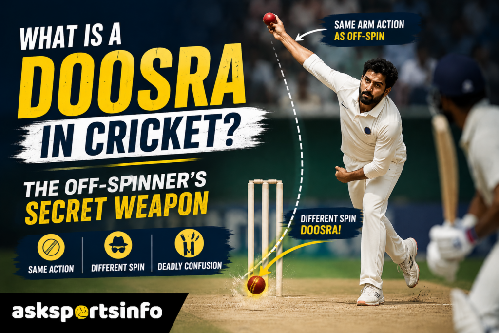 What Is a Doosra in Cricket? The Off-Spinner’s Secret Weapon what-is-doosra-in-cricket-2026