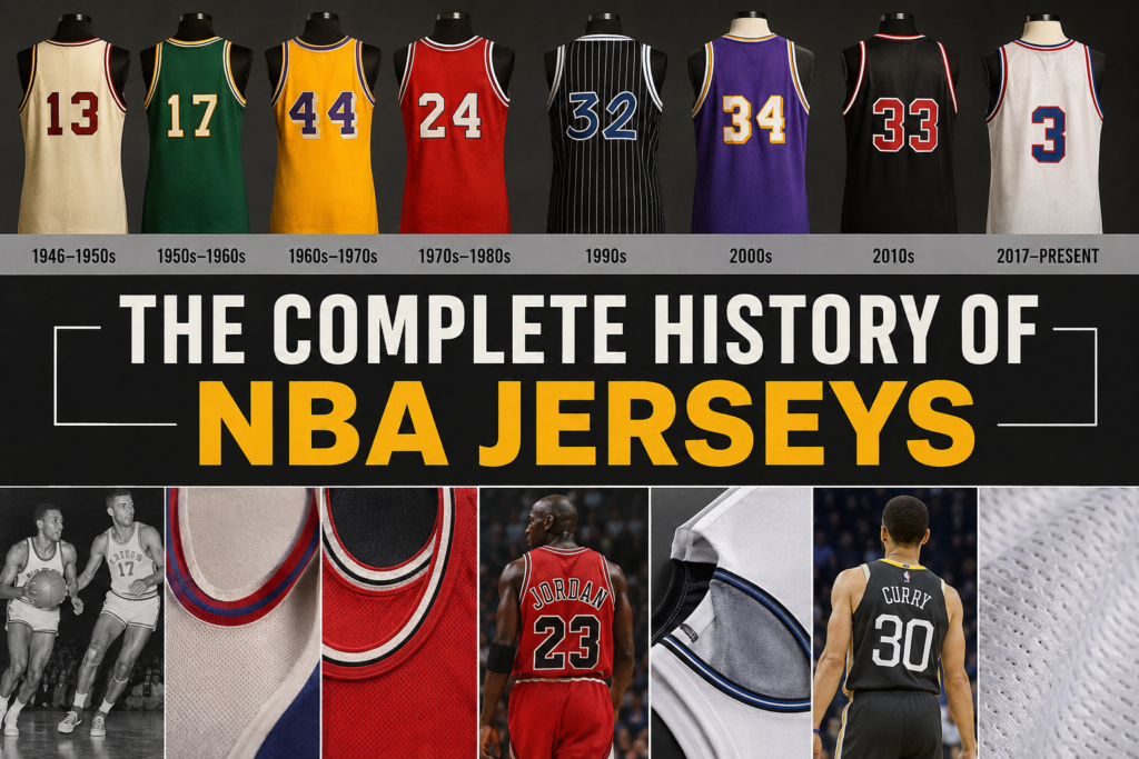 The Complete History of NBA Jerseys the-complete-history-of-nba-jerseys